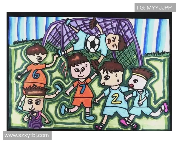 足球明星主题绘画展现运动激情与艺术魅力的完美结合